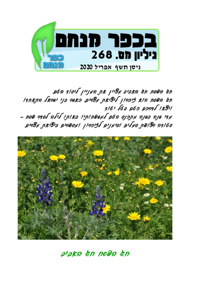 בכפר מנחם 268בכפר מנחם