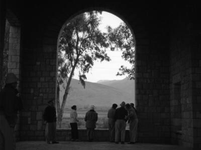  הטיול לגליל, בית אוסישקין ליד קיבוץ דן; 1963